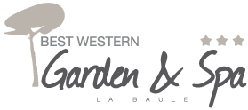 logo de l'hôtel garden and spa